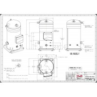 SY — Герметичные спиральные компрессоры, R22, R134a, R407C Данфосс (Danfoss)