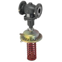 DANFOSS 003G1005 — Регулятор давления "после себя" AFD, Pрег: 0,15–1,5 бар, PN25, цвет пружины: красный, площадь регулирующей диафрагмы 250 см² 003G1005