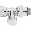 DANFOSS RLV-CX Клапан запорный Ду 15, прям. хром 