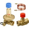 DANFOSS Комплект автоматических балансировочных клапанов APT Ду25(5-25 кПа) +CDT Ду32, внутр. резьба, Диапазон регулирования - 5-25кПа 