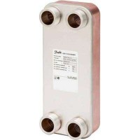 DANFOSS 004H7536 — Паяный пластинчатый теплообменник XB 12L-1-90 PN25 004H7536