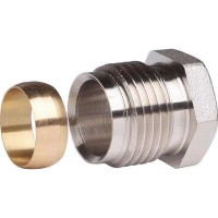 DANFOSS Уплотнительные фитинги Ду 15 G1/2'' нар для медных труб 013G4115