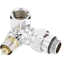 DANFOSS Клапан термост. RA N углов хром правый 013G4239