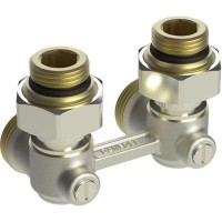 DANFOSS RLV-KB 15 + RTR 7090, 1/2 Угловой 013G7224