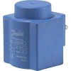 DANFOSS 018F7397 — Катушка электромагнитная BB024DS, напряжение питания 24 В постоянного тока, мощность 18 Вт, присоединение защелкой 