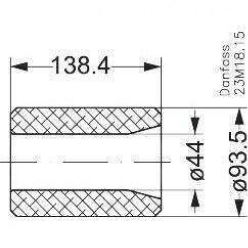 DANFOSS 023U4381 — Сменные сердечники-вставки 48-DC для разборных фильтров DCR Eliminator 