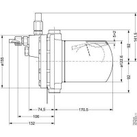 DANFOSS SV 1 Клапан регулятор уровня поплавковый 027B2021