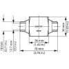 DANFOSS CVH Штуцер(пр. класс 4000901190) 