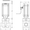 DANFOSS Клапан регулятор-давления ICM 25-A (25 DIN), без привода 