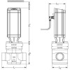 DANFOSS Клапан регулятор-давления ICM 65-A (65 DIN), без привода 