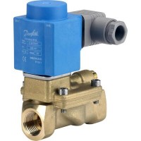 DANFOSS 032U451402 — Клапан электромагнитный EV220B, присоединение внутренняя резьба G 1/2", материал уплотнения NBR, нормально закрытый 032U451402