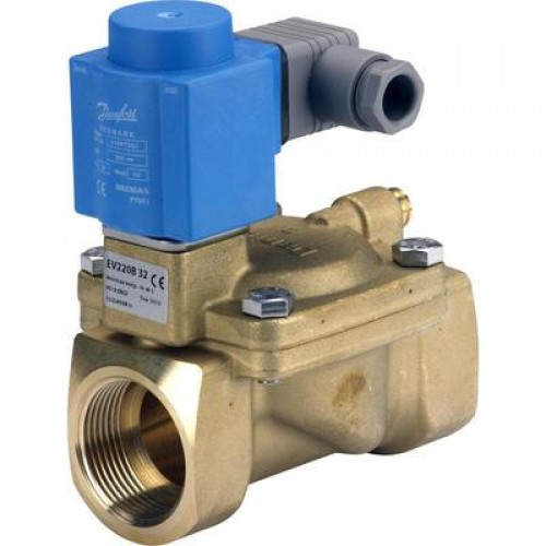 DANFOSS 032U456831 — Клапан электромагнитный EV220B, присоединение внутренняя резьба G 1 1/4
