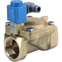 DANFOSS 032U460402 — Клапан электромагнитный EV220B, присоединение внутренняя резьба G 2", материал уплотнения NBR, нормально закрытый 032U460402