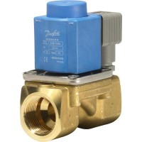 DANFOSS 032U528731 — Клапан электромагнитный EV220B, присоединение внутренняя резьба G 1", материал уплотнения NBR, нормально закрытый 032U528731