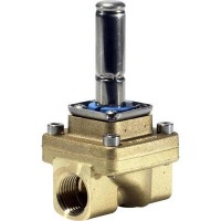 DANFOSS 032U5353 — Клапан электромагнитный EV250B, присоединение внутренняя резьба G 1/2", материал уплотнения FKM, нормально открытый 032U5353