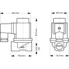 DANFOSS 032U538202 — Клапан электромагнитный EV251B, присоединение G 3/4