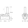 DANFOSS 032U7115 — Клапан электромагнитный EV220B, присоединение внутренняя резьба G 1/2