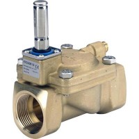 DANFOSS 032U7183 — Клапан электромагнитный EV220B, присоединение внутренняя резьба G 1 1/4", материал уплотнения NBR, нормально открытый 032U7183