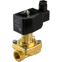 РИДАН 042U320316R — Клапан электромагнитный EV225WR, G 1/4, PTFE, нормально закрытый, 0…5 бар, с катушкой 24В, 50 Гц 042U320316R
