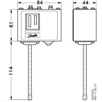 DANFOSS KP 1 Реле давления 060-111266