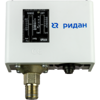 РИДАН 060-118966R — Реле давления KPI 36R, диапазон настройки 2...14 бар, дифференциал 1…4 бар, штуцер G1/4А, автоматический сброс 060-118966R