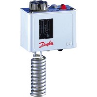 DANFOSS 060L110666 — Реле температуры (термостат) KP 62, IP 30/44, диапазон регулирования -30...15 °C 060L110666