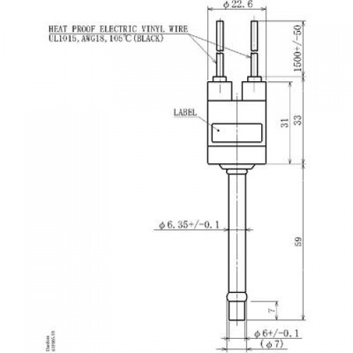 DANFOSS Картриджное реле давления ACB-2UA518W 