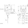 DANFOSS 061H4005 — Реле протока FQS W30G, максимальное рабочее давление 10 бар, IP 42 