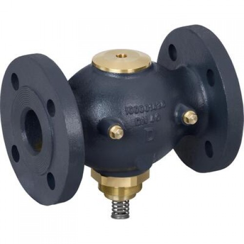 DANFOSS 065B0784 — Клапан регулирующий VGF, DN 40, PN 25, Kvs 20 м³/ч, уплотнение EPDM, T рабочей среды 2–150 °С 