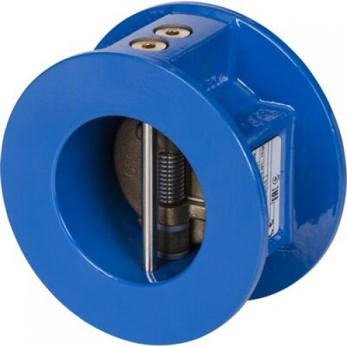 DANFOSS NVD 805 065B7509 — Затвор обратный межфланцевый двустворчатый, PN16, DN125, чугун GG25 