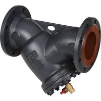 DANFOSS 065B7738 — Фильтр сетчатый FVF DN250, PN16, чугунный со сливным краном, фланцевый 065B7738