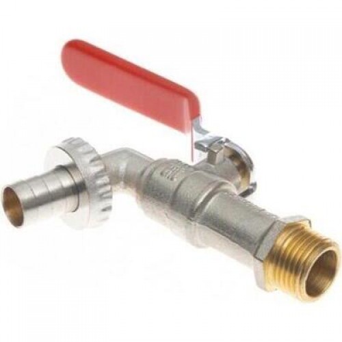 РИДАН BVR-CR 065B8301RG — Кран шаровой ГОСТ спускной под шланг PN10 DN20; Т -20 ℃ ...+95 ℃; материал корпуса латунь 