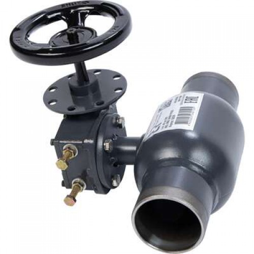 РИДАН RJIP Premium 065N0131R — Кран шаровой WW DN65 PN25 (приварной, с редуктором, стандартный проход) 