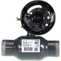 РИДАН RJIP Premium 065N0136R — Кран шаровой WW DN80 PN25 WG (приварной, с редуктором, стандартный проход) 065N0136R