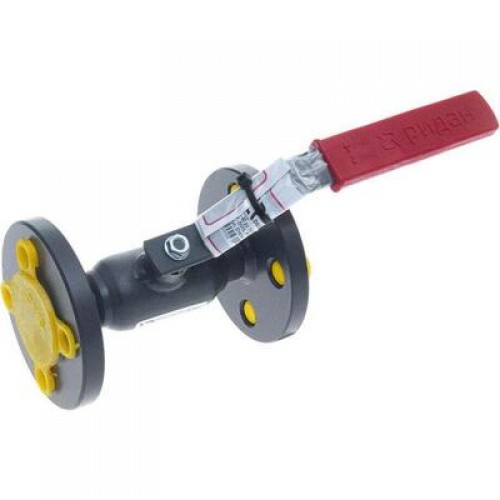 РИДАН RJIP Premium 065N0300GR — Кран шаровой FF DN15 PN40 (фланцевый, с рукояткой, стандартный проход) 