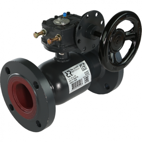 РИДАН RJIP Premium 065N0346R — Кран шаровой FF DN125 PN25 WG (фланцевый, с редуктором, стандартный проход) 