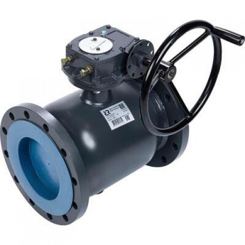 РИДАН RJIP Premium 065N0366GR — Кран шаровой FF DN300 PN25 WG (фланцевый, с редуктором, стандартный проход) 