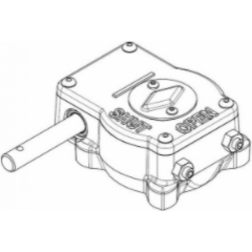 DANFOSS 065N0785 — Редуктор для шарового крана JIP DN 150, материал корпуса: чугун 