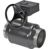 DANFOSS 065N1173 — Кран шаровой полнопроходной JIP WW, DN 350, PN 25, T макс 180 ℃, ручной редукторный привод, корпус — сталь P235GH 