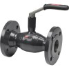 DANFOSS 065N1325 — Кран шаровой полнопроходной JIP FF, фланцевый, DN 50, PN 40, T макс 180 ℃, рычаг, корпус — сталь P235GH 