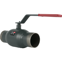DANFOSS JIP Standard WW 065N9610 — Кран шаровой под приварку DN150, PN16, T макс. 150 °C, с рукояткой 065N9610