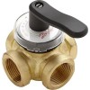 DANFOSS Клапан рег. поворотный HRB3 DN25 Kvs10.0 