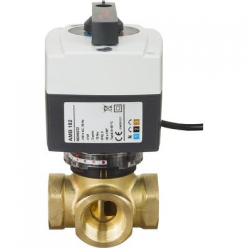 DANFOSS Клапан рег. поворотный HRB3 DN25 Kvs10.0 