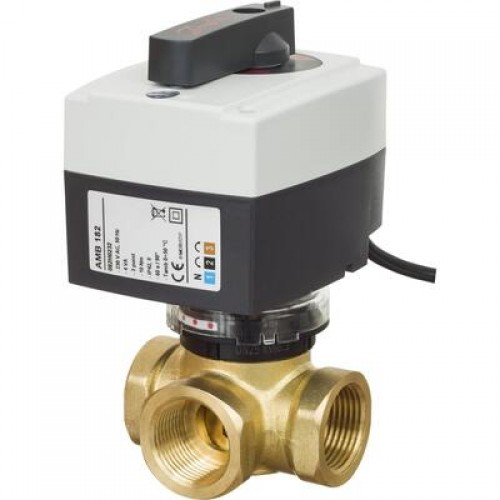 DANFOSS Клапан рег. поворотный HRB3 DN25 Kvs10.0 