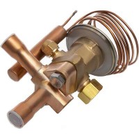 РИДАН 069B3105R — Клапан терморегулирующий TE5-4.5, R134a, T кипения -40...10 ℃, угловой, присоединительные патрубки 5/8" 069B3105R