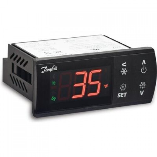 DANFOSS ERC 214,Controller, RED LED, 230V 