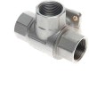 РИДАН 082G5419R — Кран шаровой двухпозиционный AMZ-113R PN40, DN20, Kvs 45, Tmax110 °C, Rp3/4, корпус CW617N, трехходовой 