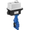 DANFOSS 082G7362 — Затвор дисковый поворотный VFY-WA с центрирующими проушинами, PN16, DN32/40, корпус GG25, диск — чугун GGG40, уплотнение EPDM, с электроприводом AMB-Y 