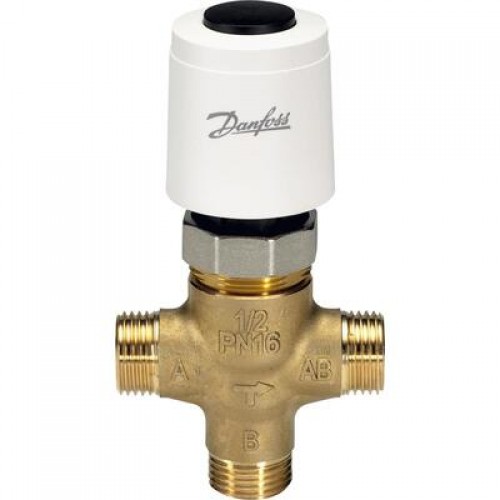 DANFOSS Термоэлектрчиеский привод TWA-ZL для использования с клапанами VZL, напряжение питания 24 В постоянного и переменного тока, нормально закрытый 