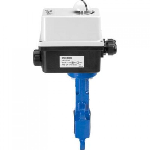 DANFOSS 082X3090 — Затвор дисковый поворотный VFY-WA с центрирующими проушинами, PN16, DN400, корпус GGG40, диск — чугун GGG40, уплотнение EPDM, с электроприводом AMB-Y VT600 